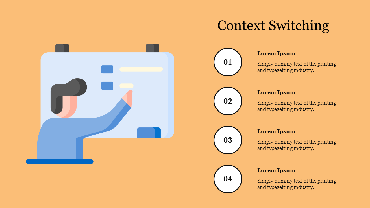 Free - Creative Context Switching PPT Template Presentation Slides